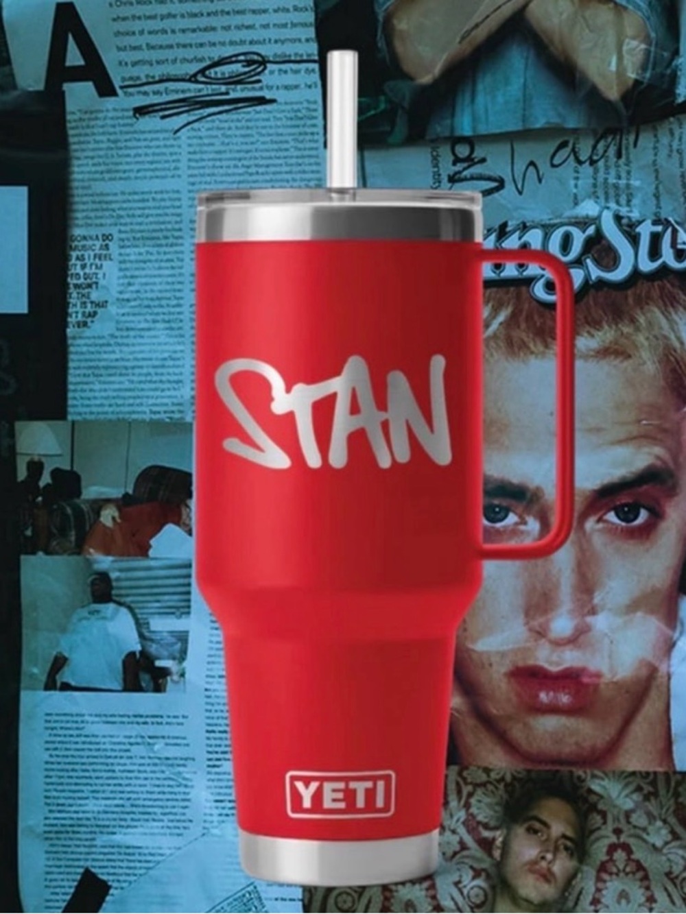 EMINEM STAN X YETI STRAW MUG